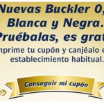 muestras gratis buckler negra o blanca