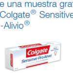 muestras gratis colgate sensitive pro alivio