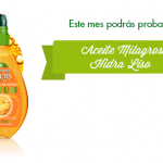 muestras gratis garnier - aceite hidra liso