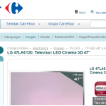 Ofertas televisores carrefour