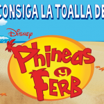 Toalla de Phineas y Ferb - promociones el Mundo