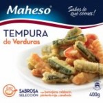 Cupón descuento para tempura de verduras Maheso