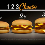 1,2,3, cheese de McDonalds