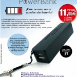 Batería externa móvil POWER BANK - promoción La Provincia